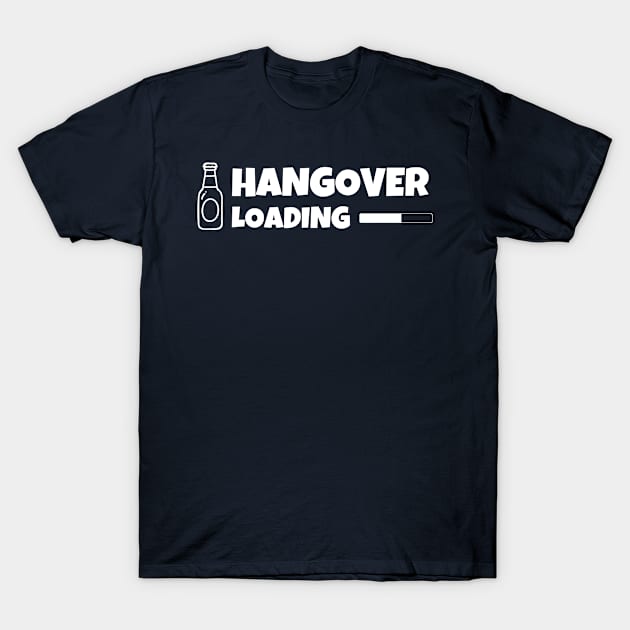 Hangover loading T-Shirt by Sonyi